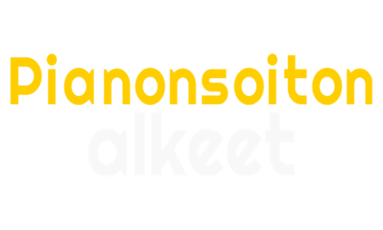 Pianonsoiton alkeet